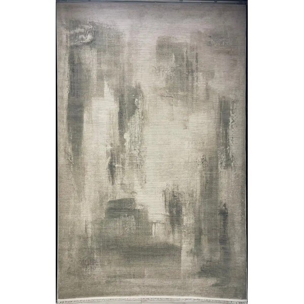 سجاد تركي مودرن لافيش 37842A كريم اخضر مقاس 250*350