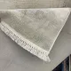 سجاد تركي مودرن لافيش 37842A كريم رصاصي مقاس 50*80