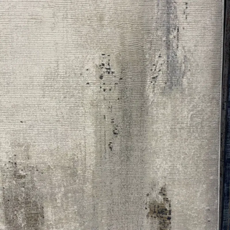 سجاد تركي مودرن لافيش 37842A كريم رصاصي مقاس 50*80