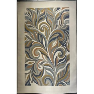 سجاد لوتس تركي AA191A سماوي مقاس 250*350