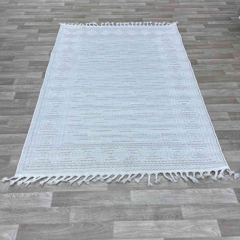 سجاد خيش لوفر تركي C583A بني بيج مقاس 200*300
