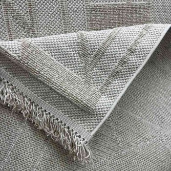 سجاد خيش لوفر تركي D134A كريم بيج مقاس 300*400