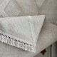 سجاد خيش لوفر تركي E091A بيج كريم مقاس 250*350