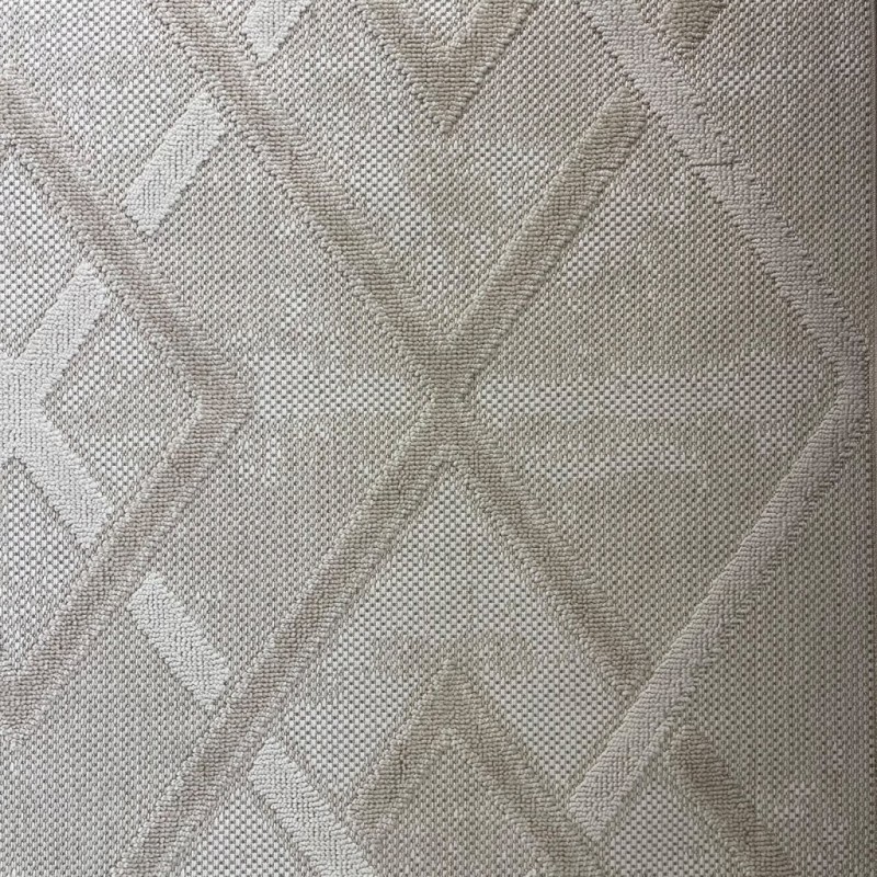 سجاد خيش لوفر تركي E091A بيج كريم مقاس 250*350