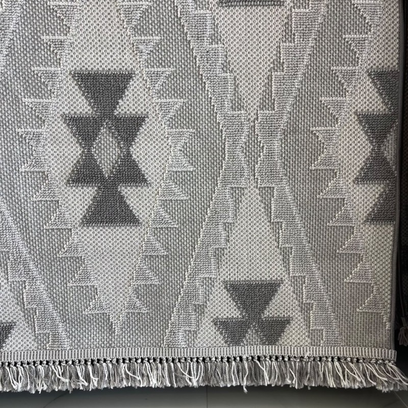 سجاد خيش لوفر تركي E094A كريم مقاس 300*400