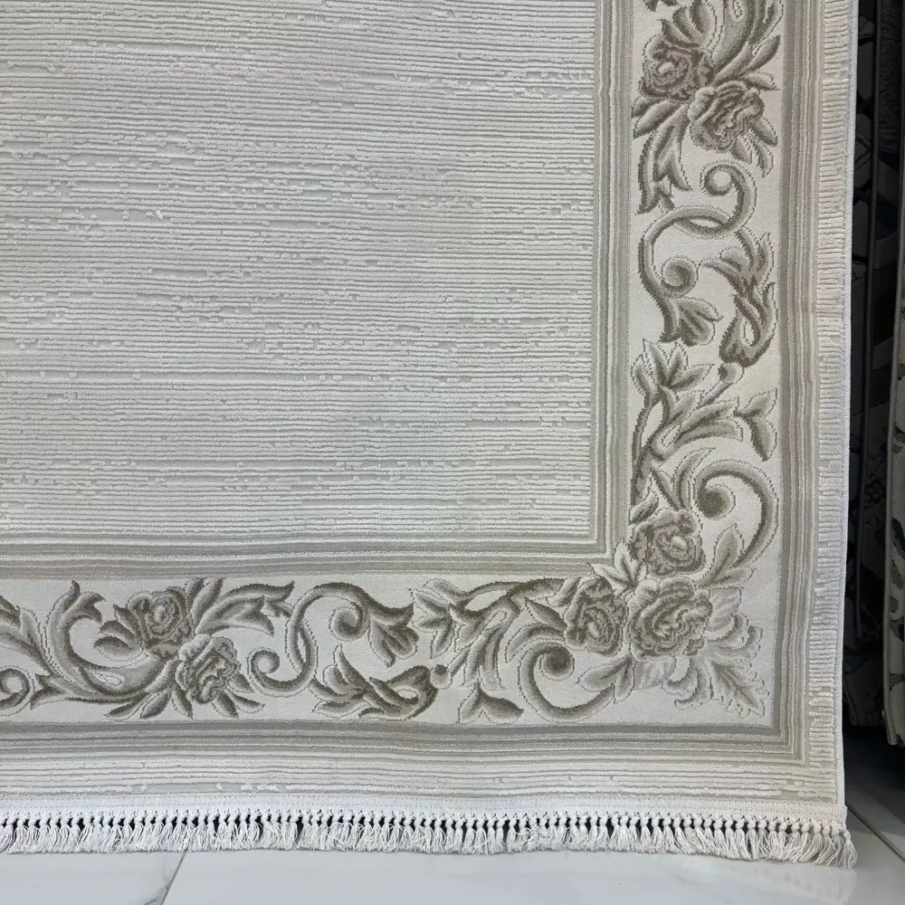 سجاد تركي مدريد 41135A بيج مقاس 50*80
