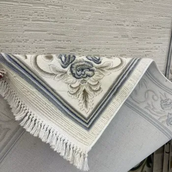 سجاد تركي مدريد 41135A سماوي مقاس 50*80