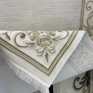 سجاد تركي مدريد 41135A ذهبي مقاس 100*300 سجاد تركي مدريد 41135A ذهبي مقاس 100*300