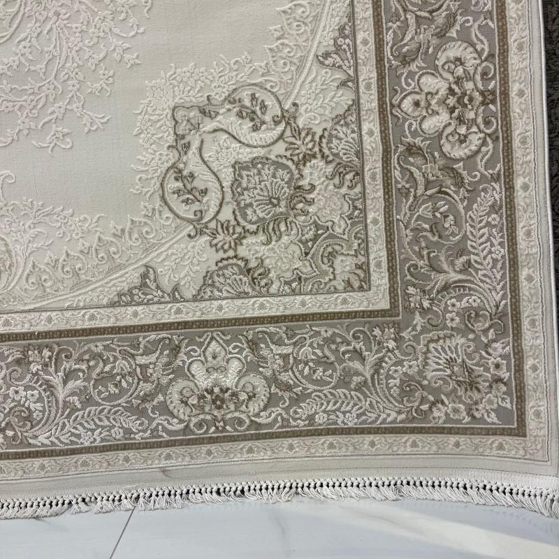 سجاد ماربيلا تركي 40005C بيج مقاس 50*80