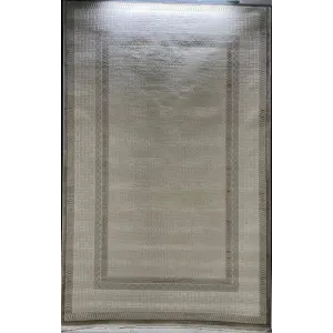 سجاد تركي مودرن مون 40986A بيج مقاس 100*200