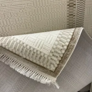 سجاد تركي مودرن مون 40986A بيج مقاس 50*80 سجاد تركي مودرن مون 40986A بيج مقاس 50*80