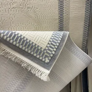 سجاد تركي مودرن مون 40986A سماوي مقاس 300*400 سجاد تركي مودرن مون 40986A سماوي مقاس 300*400