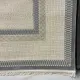سجاد تركي مودرن مون 40986A سماوي مقاس 100*200