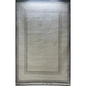 سجاد تركي مودرن مون 40986A رصاصي مقاس 200*300