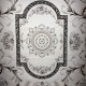 سجاد تركي موناليزا 41185A كريم اسود مقاس 150*220