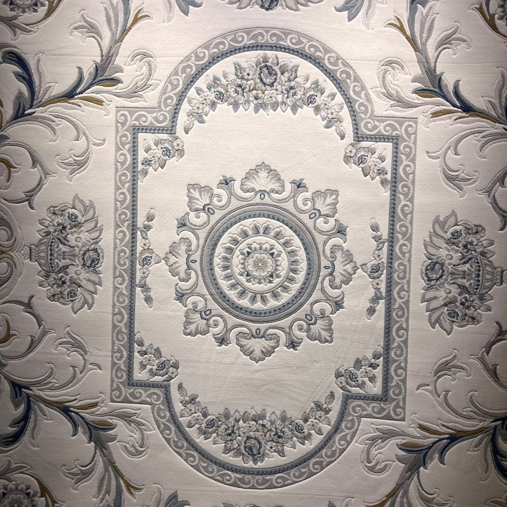 سجاد تركي موناليزا 41185A كريم سماوي مقاس 80*150
