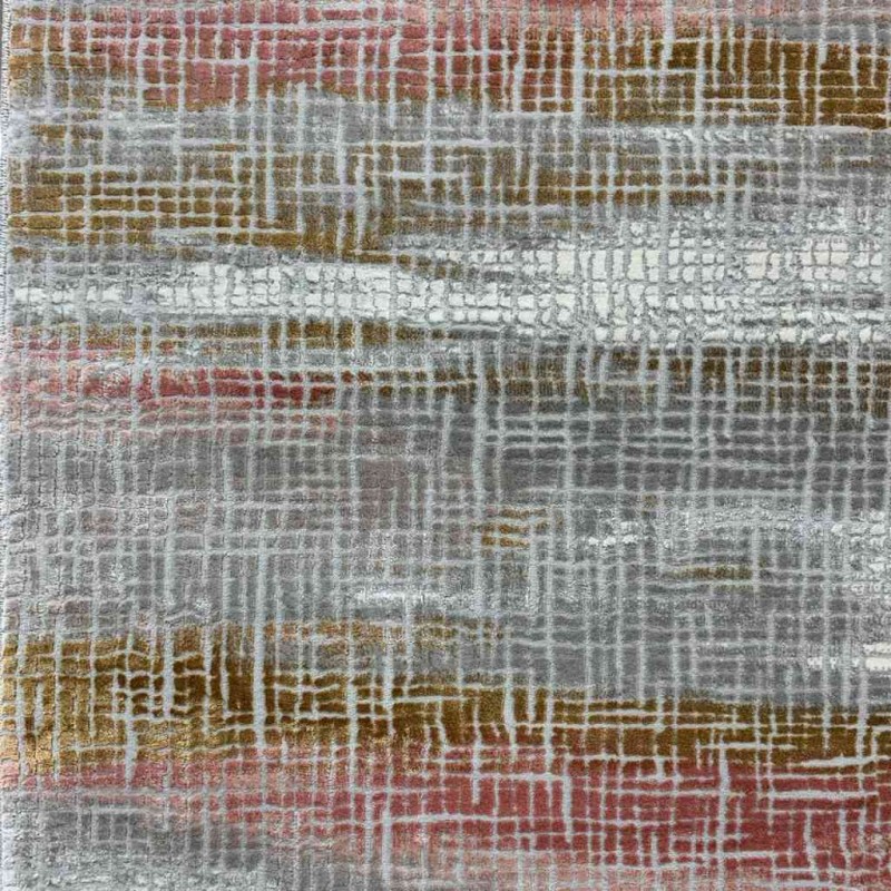 سجاد تركي نايس 8646 زهري غامق ذهبي