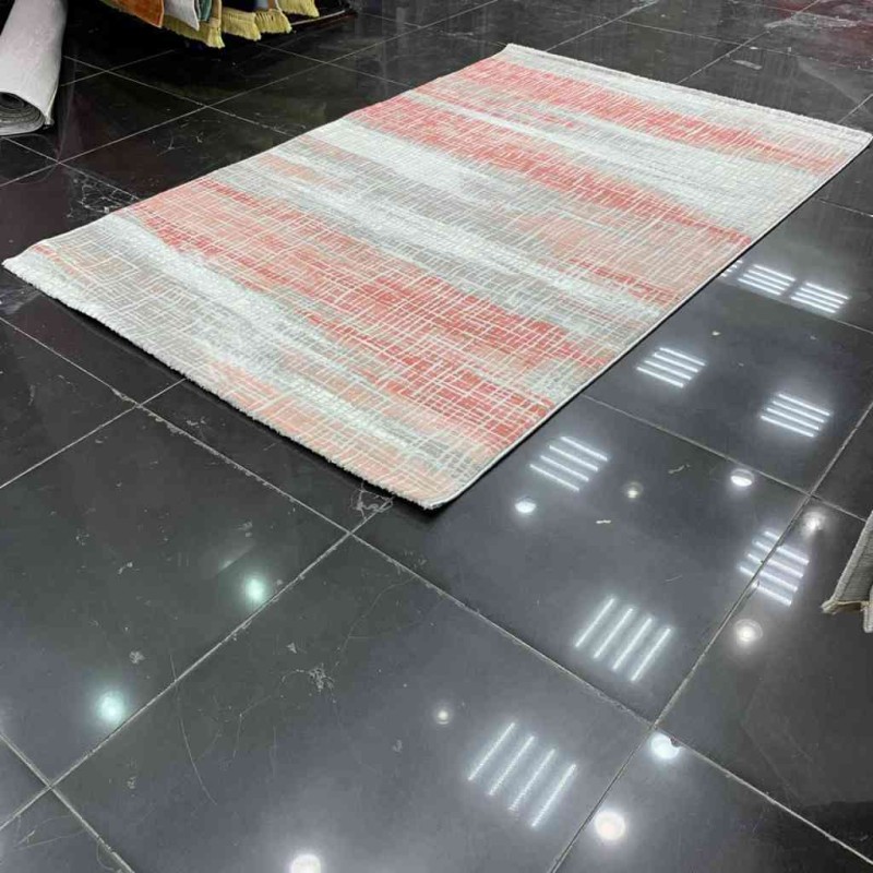سجاد تركي نايس 8646 رصاصي فاتح زهري غامق