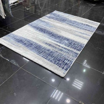 سجاد تركي نايس 8646 رصاصي فاتح سماوي غامق