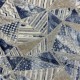 سجاد تركي هوم 8820 رصاصي غامق سماوي كحلي