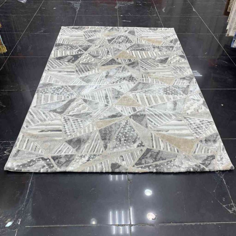 سجاد تركي هوم 8820 رصاصي غامق رصاصي فاتح