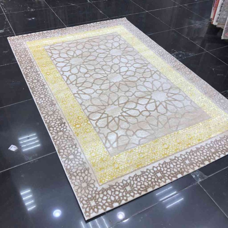 سجاد البرتقالي بلغاري 644 بيج فيزون