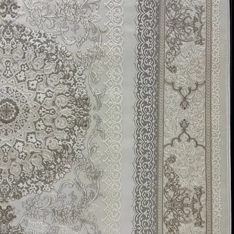 سجاد باناميرا تركي 35830A كريم بيج مقاس 300*400 - سجاد فرنسي شرقي