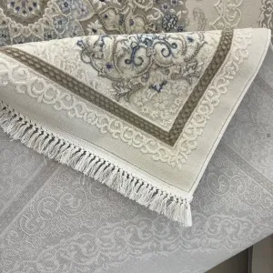 سجاد باناميرا تركي 35830A كريم سماوي مقاس 50*80