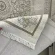 سجاد باناميرا تركي 35830A كريم ذهبي مقاس 50*80 - سجاد تركي كلاسيك