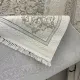 سجاد باناميرا تركي 35830A كريم رصاصي مقاس 300*400 - سجاد تركي كلاسيك