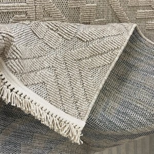 سجاد خيش بيكاسو تركي RE7509 بيج مقاس 120*170