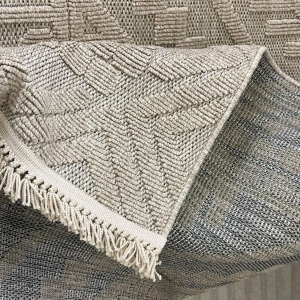 سجاد خيش بيكاسو تركي RE7509 بيج مقاس 300*400
