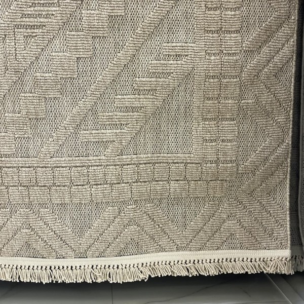 سجاد خيش بيكاسو تركي RE7509 بيج مقاس 300*400