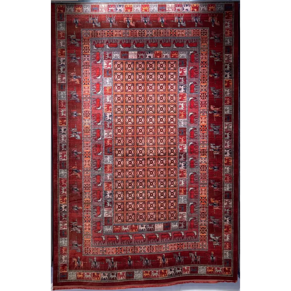 سجاد بلاتينيوم افغاني بخاري تركي H0171B احمر مقاس 400*500 سجاد بلاتينيوم افغاني بخاري تركي H0171B احمر مقاس 400*500