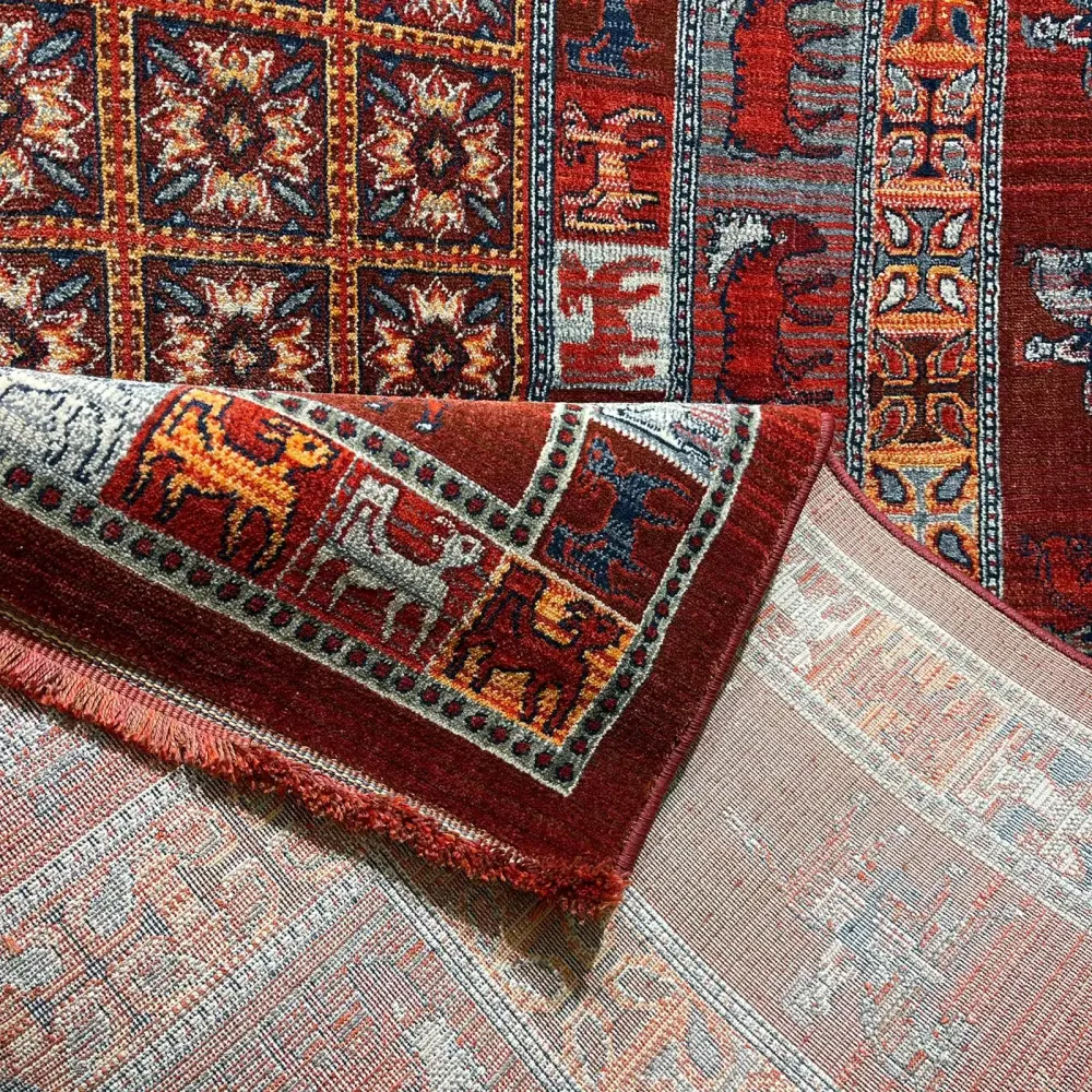 سجاد بلاتينيوم افغاني بخاري تركي H0171B احمر مقاس 400*500 سجاد بلاتينيوم افغاني بخاري تركي H0171B احمر مقاس 400*500