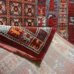 سجاد بلاتينيوم افغاني بخاري تركي H0171B احمر مقاس 400*500