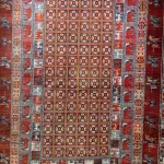 سجاد بلاتينيوم افغاني بخاري تركي H0171B احمر مقاس 400*500