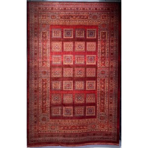 سجاد بلاتينيوم افغاني بخاري تركي H0181B احمر مقاس 300*400