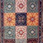 سجاد بلاتينيوم افغاني بخاري تركي OL406C احمر مقاس 80*150 - سجاد بخارى