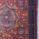 سجاد بلاتينيوم افغاني بخاري تركي OL417B احمر مقاس 400*500 - سجاد بخارى