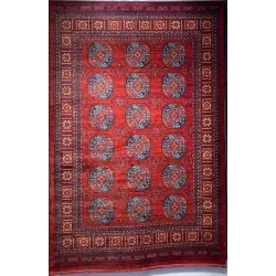 سجاد بلاتينيوم افغاني بخاري تركي OL433A احمر مقاس 80*150
