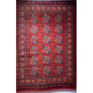 سجاد بلاتينيوم افغاني بخاري تركي OL433A احمر مقاس 80*150