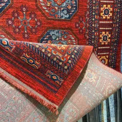 سجاد بلاتينيوم افغاني بخاري تركي OL433A احمر مقاس 80*150 سجاد بلاتينيوم افغاني بخاري تركي OL433A احمر مقاس 80*150