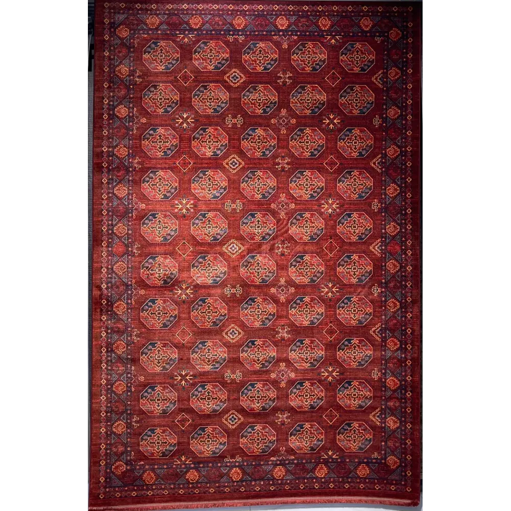 سجاد بلاتينيوم افغاني بخاري تركي OL434B احمر مقاس 80*150 سجاد بلاتينيوم افغاني بخاري تركي OL434B احمر مقاس 80*150
