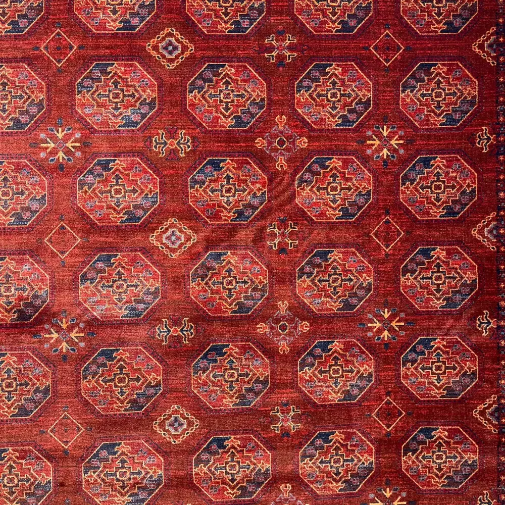 سجاد بلاتينيوم افغاني بخاري تركي OL434B احمر مقاس 80*150 سجاد بلاتينيوم افغاني بخاري تركي OL434B احمر مقاس 80*150