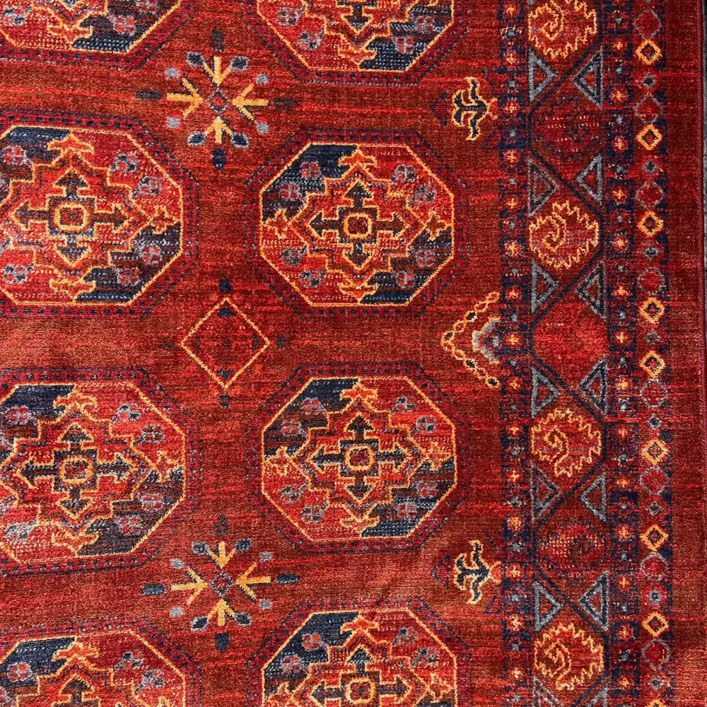 سجاد بلاتينيوم افغاني بخاري تركي OL434B احمر مقاس 80*150 سجاد بلاتينيوم افغاني بخاري تركي OL434B احمر مقاس 80*150