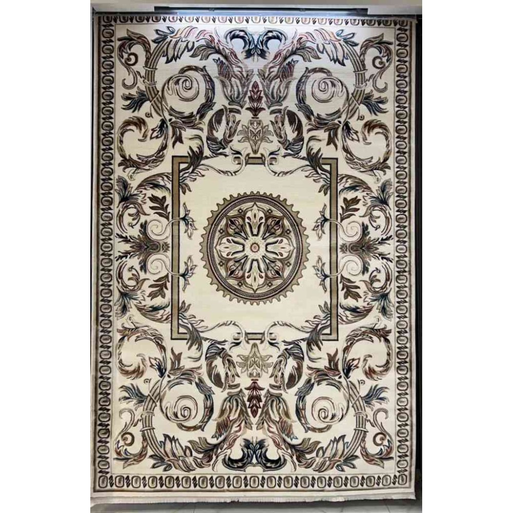 سجاد تركي قصور نقش ايراني كريم مقاس 300*400