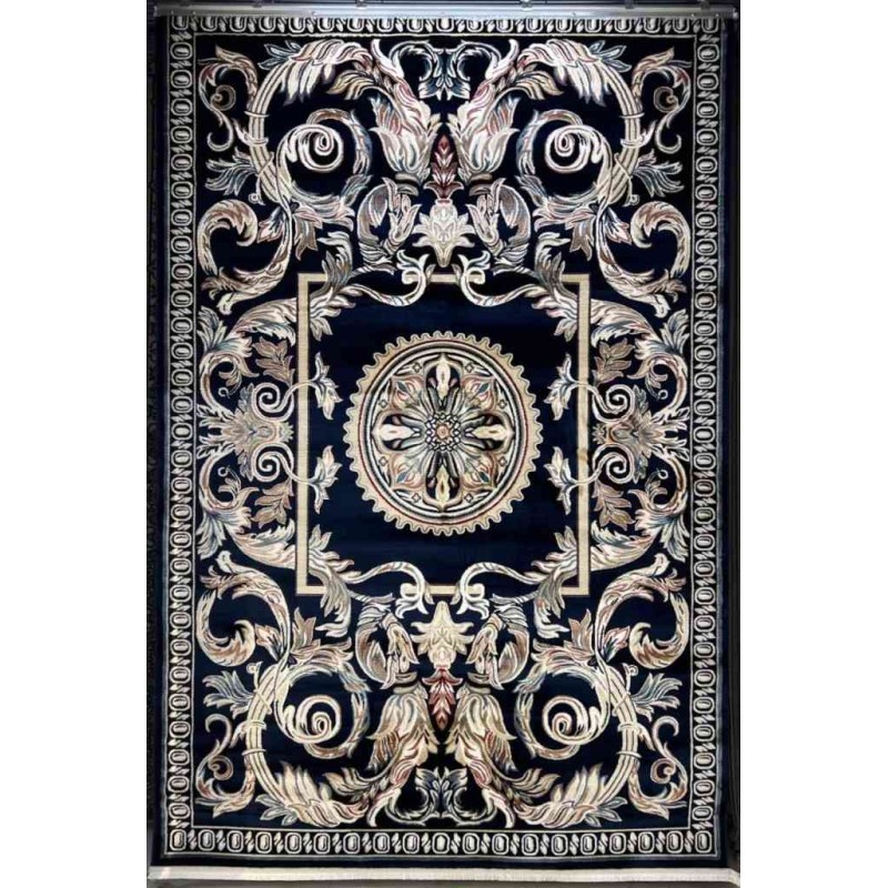 سجاد تركي قصور نقش ايراني كحلي مقاس 250*350