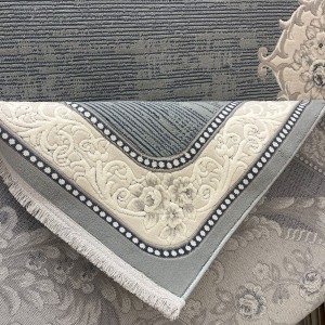 سجاد تركي لوريان 41254A سماوي بيج فاتح مقاس 300*400