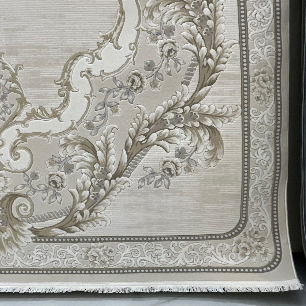 سجاد تركي لوريان 41254A بيج فاتح مقاس 400*500